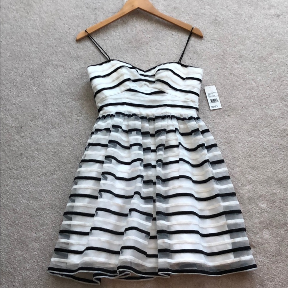 Adrianna Papell summer striped dress